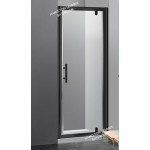 Shower Box - Wave Series 3 Sides (900x900x900x1900mm) Black